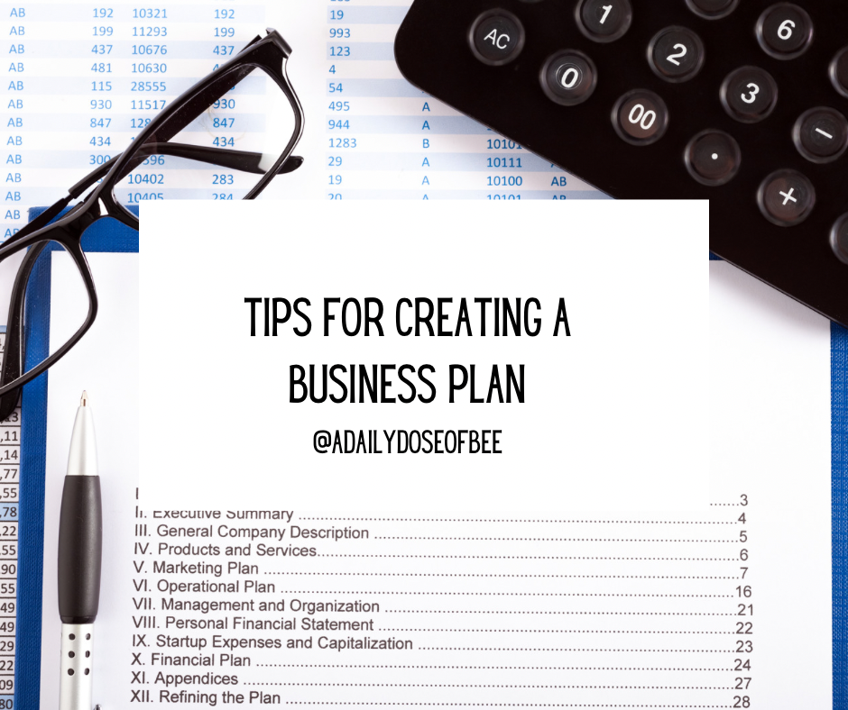 Tips For Creating A Business Plan